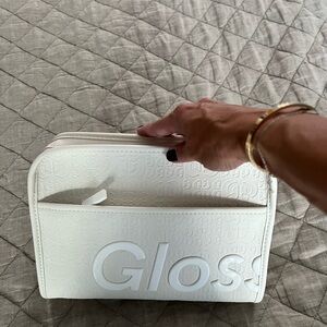 Glossier makeup bag